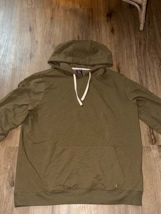 Jockey Other - Jockey Men's Organic Cotton Blend Pullover Hoodie in Olive Green